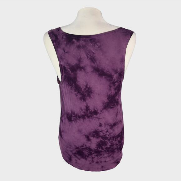 American Eagle Soft & Sexy Tank Small Purple Tie Dye - Picture 2 of 7